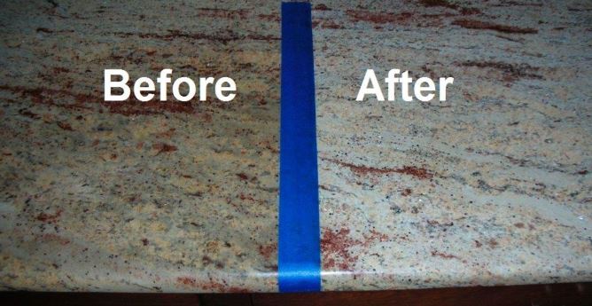 how to clean granite